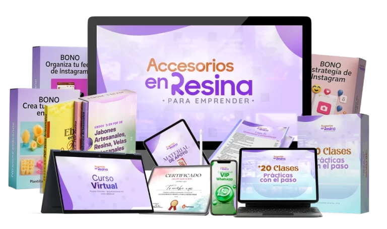 Pack de Accesorios en Resina
