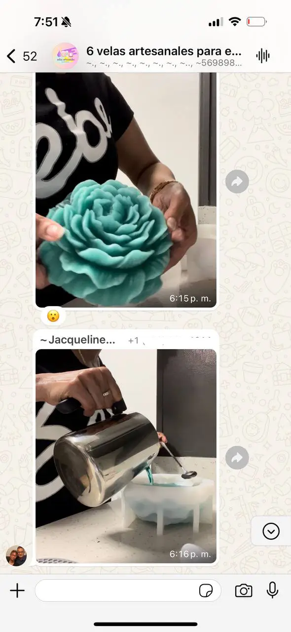 Testimonio de alumna taller de velas