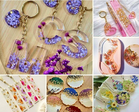 Accesorios y piezas en resina