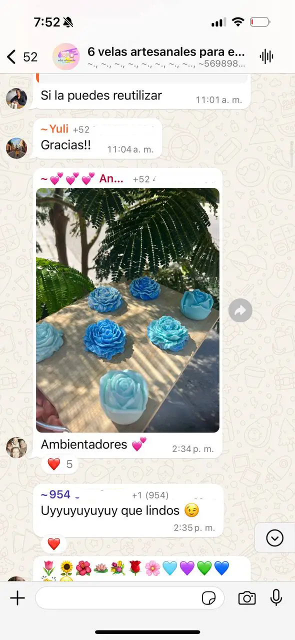 Testimonio de alumna taller de velas