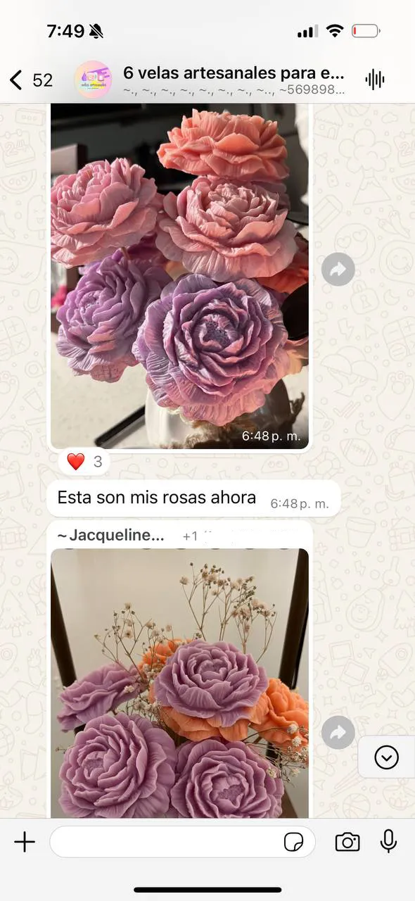 Testimonio de alumna taller de velas